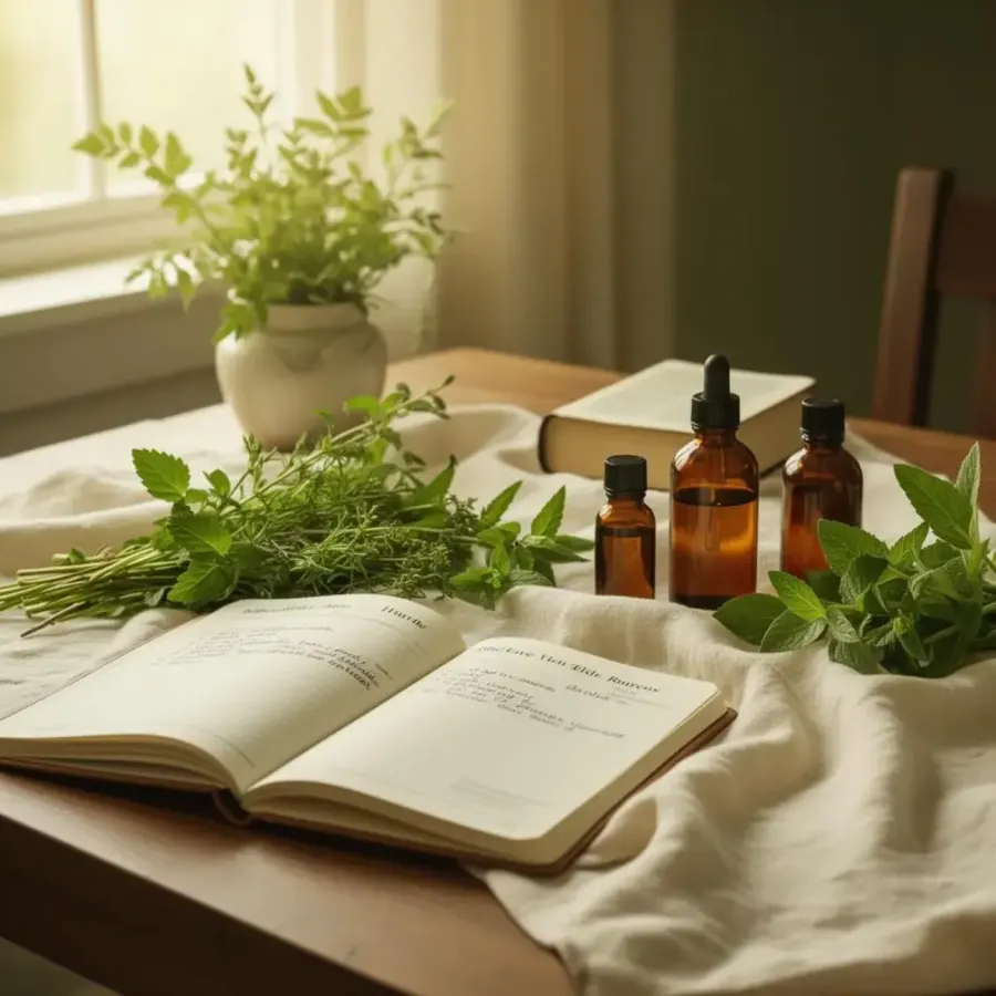 natural herbal oils for wellness