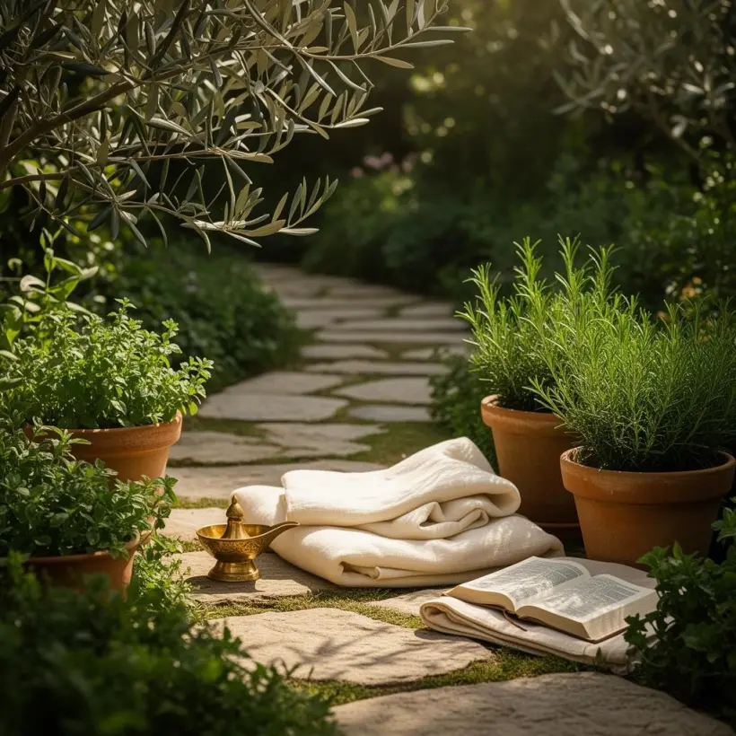 holistic naturopathic consultation setup