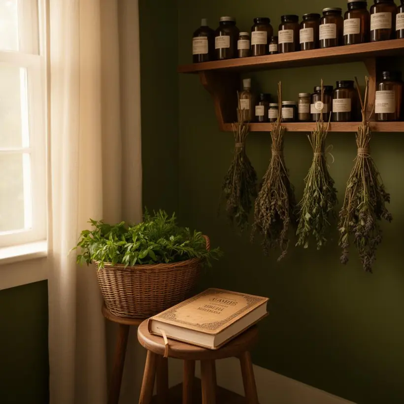 herbal wellness journal and botanical remedies