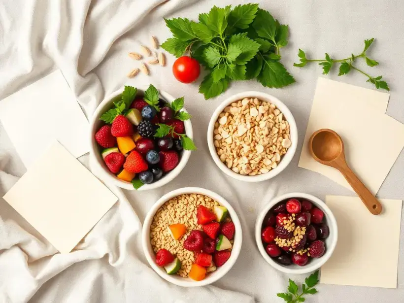 Personalized Diet Planning wellness scene